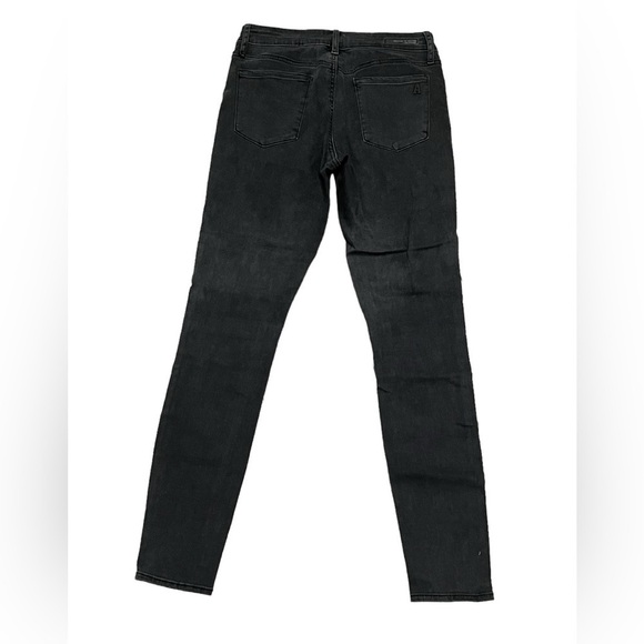 Articles of Society Britney Merced Skinny Jeans 27 Charcoal Gray Button Front - Picture 3 of 12